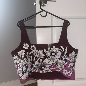 Express women’s crop top size XL, NEW